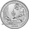 USA 25 cent (54) '' MARSH-BILLINGS-ROCKEFELLER '' Nemzeti Parkok '' 2020 UNC !